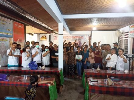  Kegiatan Pembentukan Pos UKK Untuk Pengrajin Bokor Di Desa Menyali